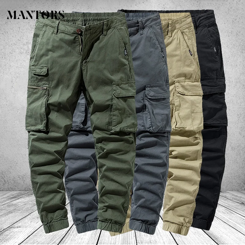

Брюки-карго для мужчин, новинка 2022, брендовая мужская одежда, спортивные брюки, мужские брюки в стиле милитари, мужские брюки