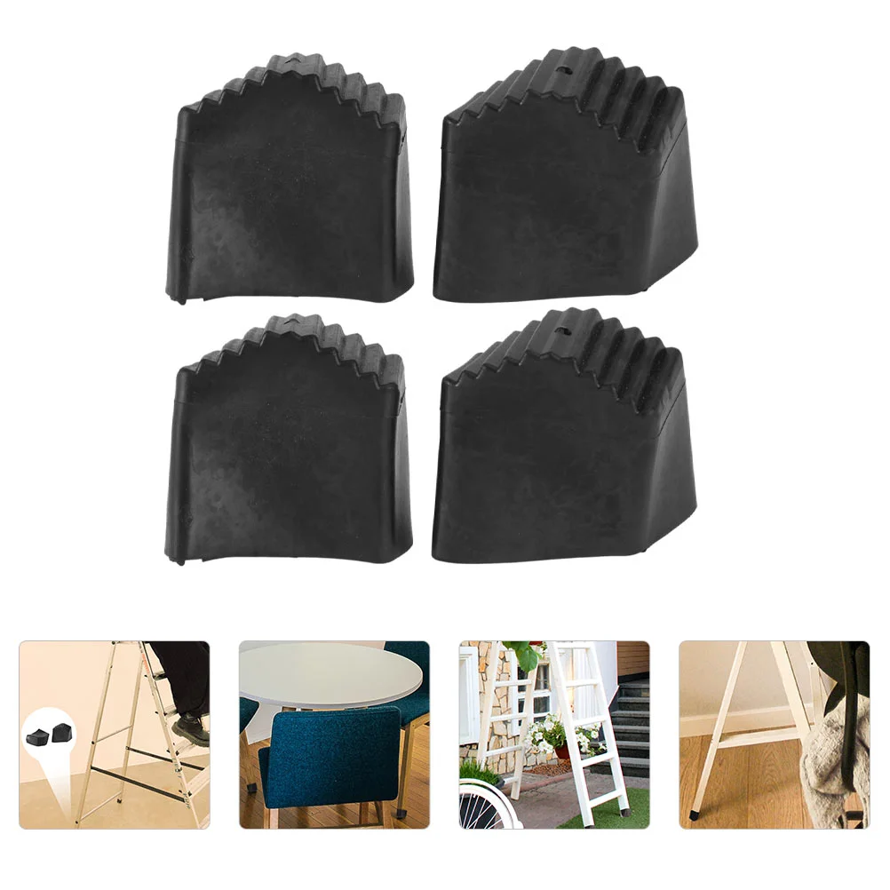 

Ladder Feet Leg Cover Pad Protector Foot Rubber Attic Parts Anti Skid Covers Function Cushion Multi Furniture Chair Extension