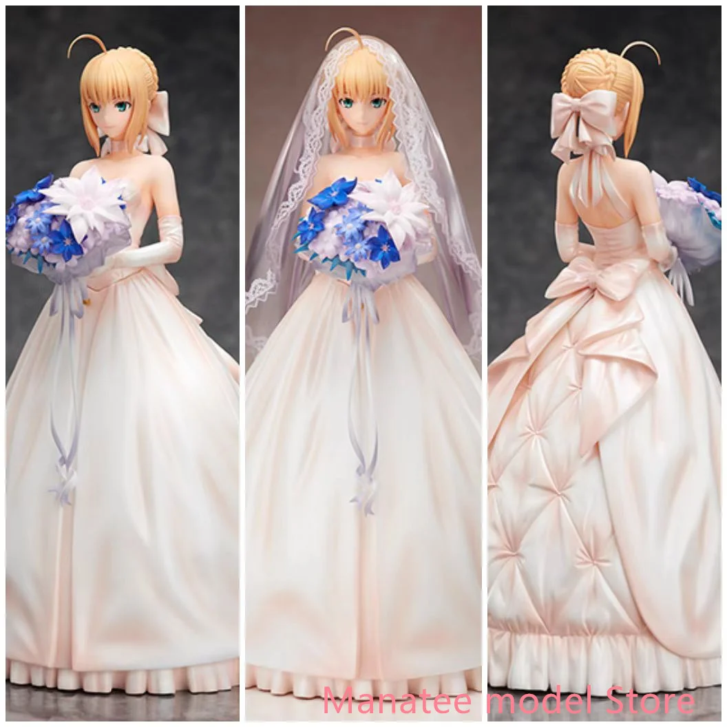 

Aniplex Original Chara-Forme+ Fate/stay night: Saber -10th Royal Dress ver PVC Action Figure Anime Model Toys Doll Gift
