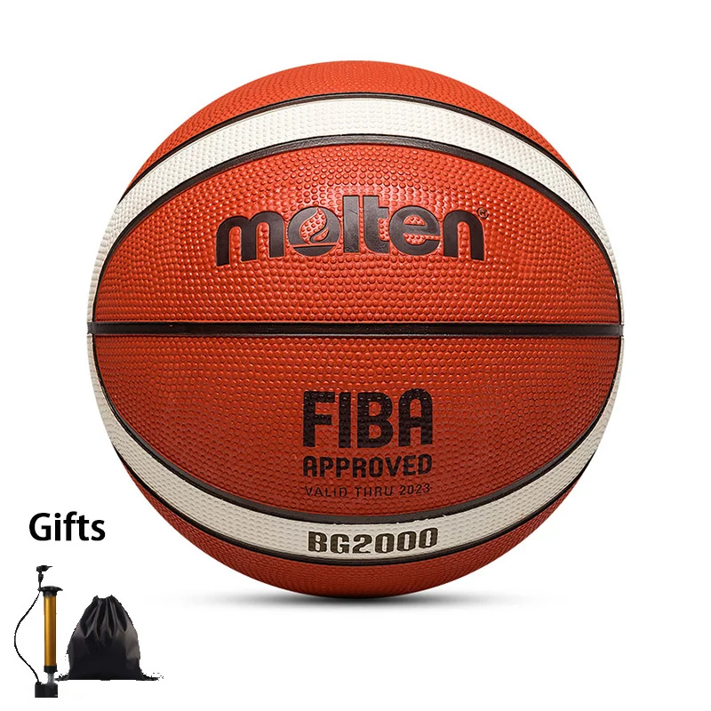 Original Molten Size 5 6 7 Basketballs BG2000 Youth Woman Training Balls High Quality Women Standard Basketball Free Gifts