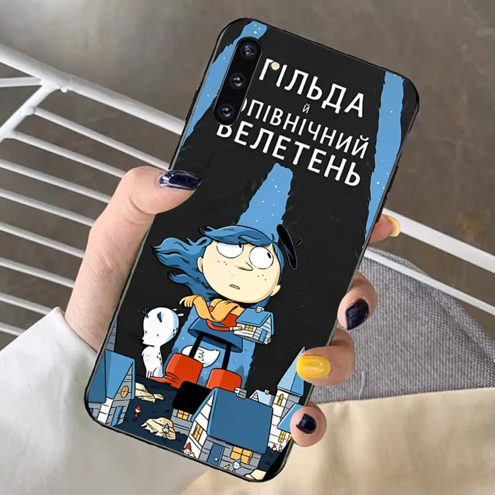 Мультяшный чехол H-Hilda для телефона Samsung Note 8 9 10 20 pro plus lite M 11 30 21 31 51 A 22 42 02 03