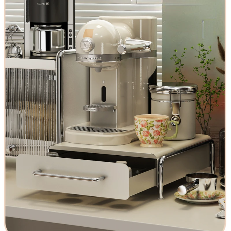 Полка для демонстрации капсул кофе ящик хранения и барный органайзер стола