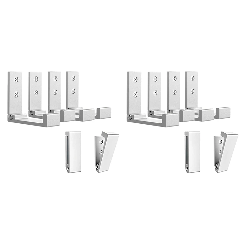 

HOT-12PCS Folding Hook Alloy Wall Hangers Mobile Phone Bracket Home Decorative Key Curtains Clothes Coat Multi Storage Rack