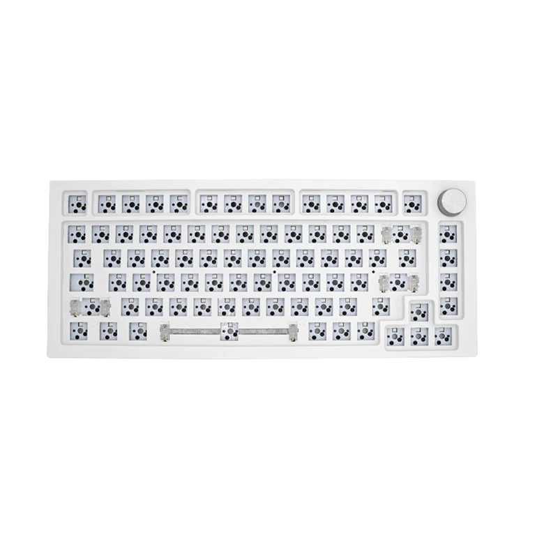 

75% Gasket Mechanical Keyboard Kit PCB Hot Swappable Switch Lighting Effects RGB Switch LED Wired/Bluetooth Dual Mode