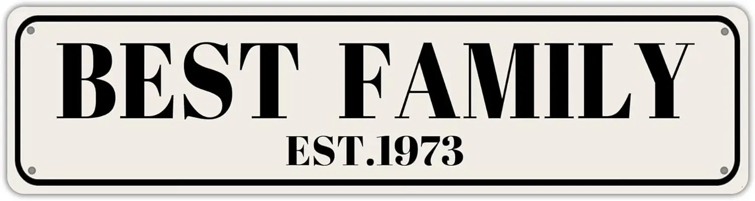 Лучший Семейный знак 1973 СЕМЕЙНЫЙ Знак семейный декор настенный Декор для
