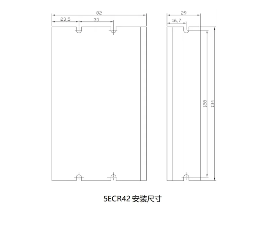 5-фазный шаговый Драйвер 5ECR42 EtherCAT Nema17 с замкнутым контуром 24-36VD контроллер