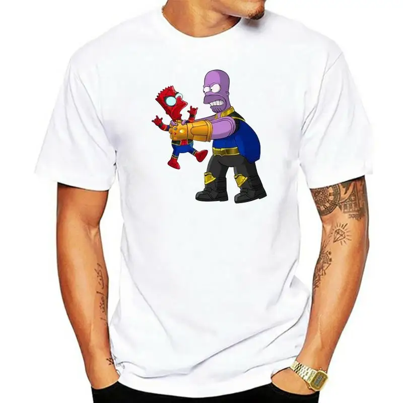 

Чудесная футболка для взрослых с Бартом Гомером таносом, Высококачественная футболка