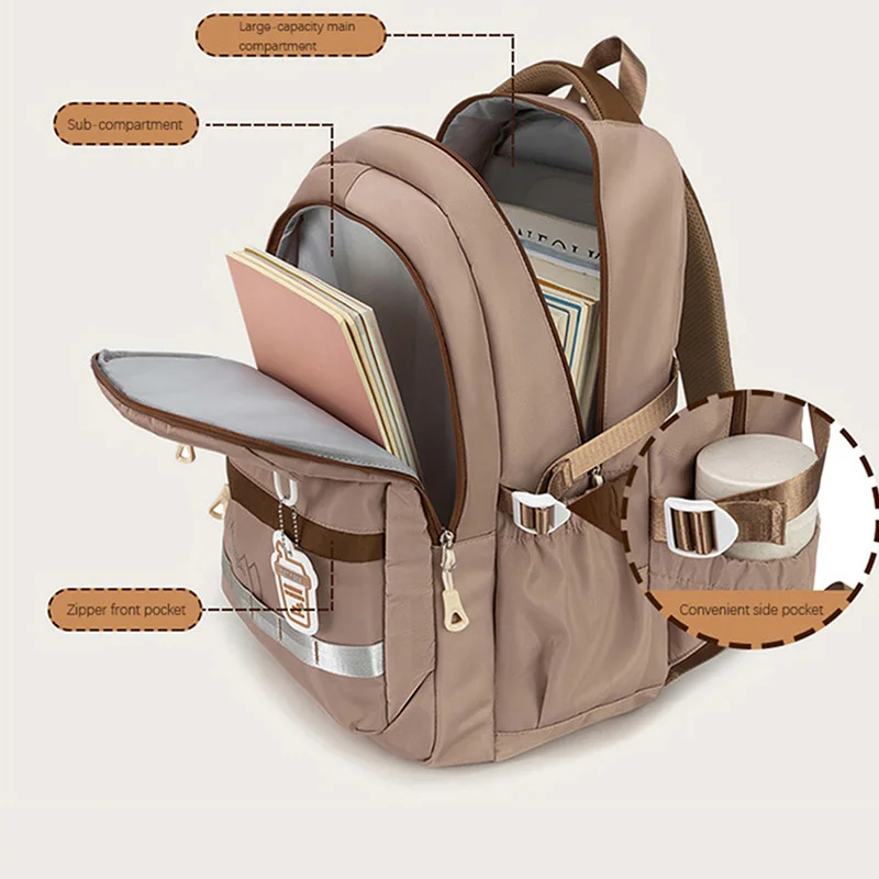 Новый рюкзак большой вместимости для внешней торговли женский модный дорожный