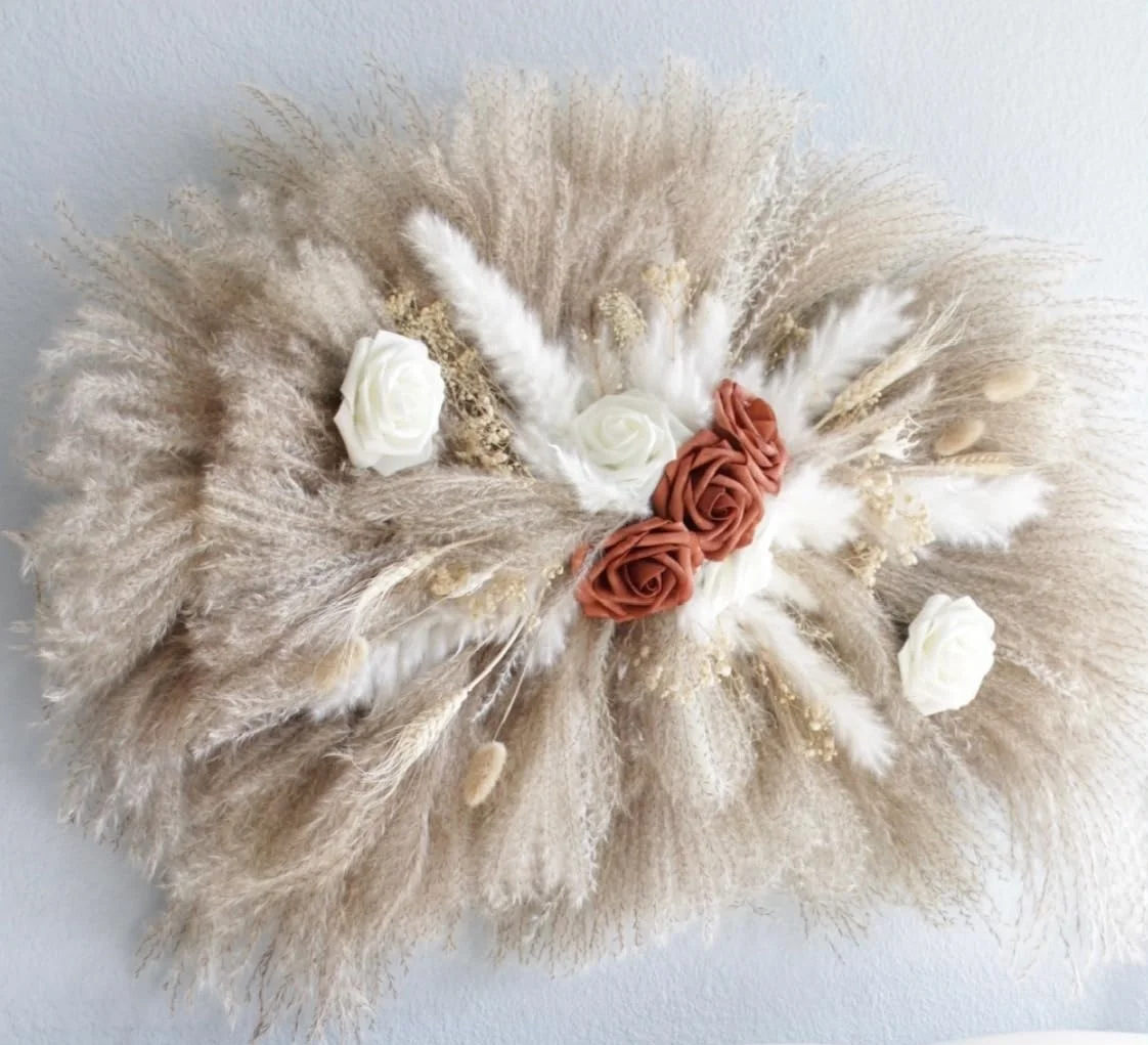 Сушеные цветы искусственная Роза цветок для свадебной вечеринки центральные