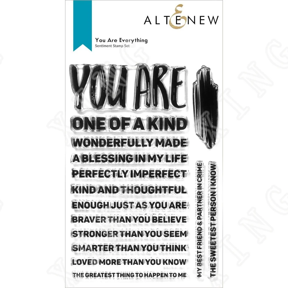 

You Are Everything Sentiment Silicone Stamps Diy Scrapbook Diary Decoration Embossed Paper Card Album Craft Template New Arrival