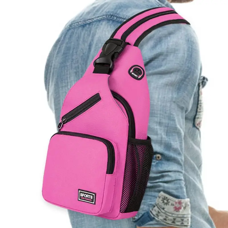 

Fashion Men's Bag Chest Bags Multi-Pocket Shoulder Crossbody Bag Multi-Function Travel Outdoor Packages Shoulder Bag For Women