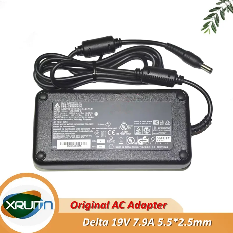 Оригинальный адаптер для ноутбука DELTA ADP-150TB B 19 В 7 9 А 150 Вт RAZER BLADE RZ09 911M2 M3 зарядное