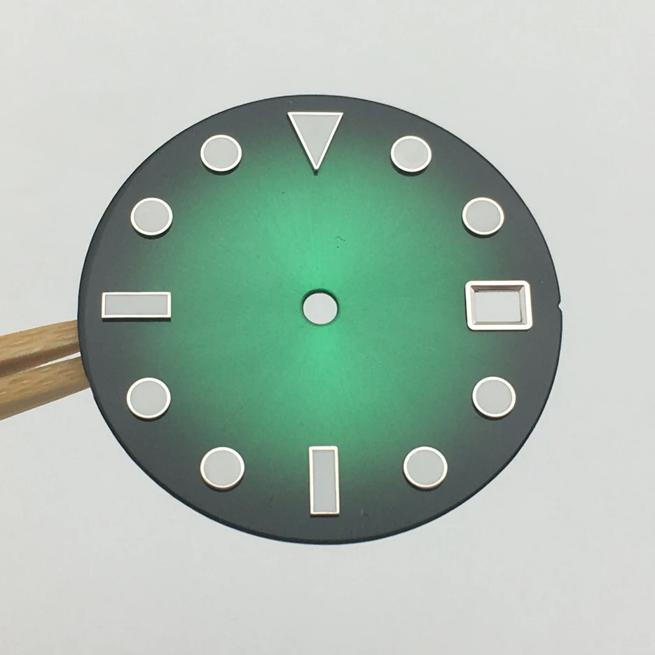 No Logo The LOGO-free 28.5mm Watch Dial Replaces The Modified Dial Luminous and Literally for NH35A Movement Watch Accessories