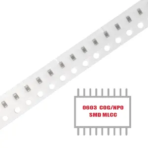 MY GROUP 100PCS SMD MLCC CAP CER 750PF 100V C0G/NP0 0603 Surface Mount Multilayer Ceramic Capacitors in Stock