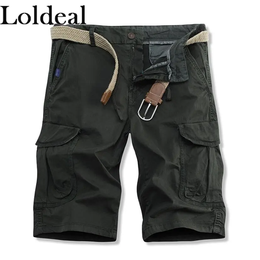 Мужские классические Непринужденные шорты-Карго