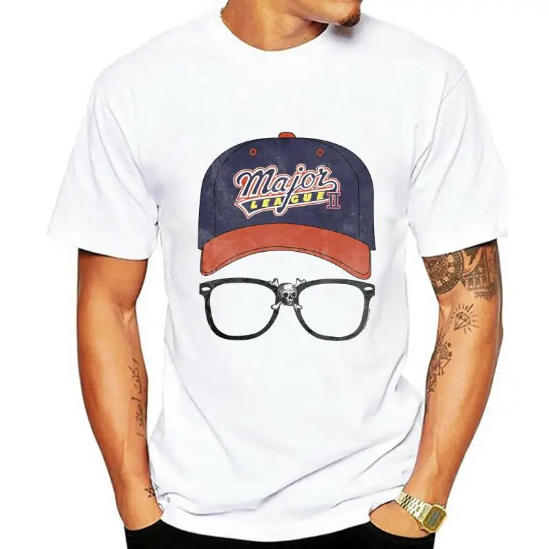 Большая Лига II высокая футболка мужская женская кепка с логотипом очков белая