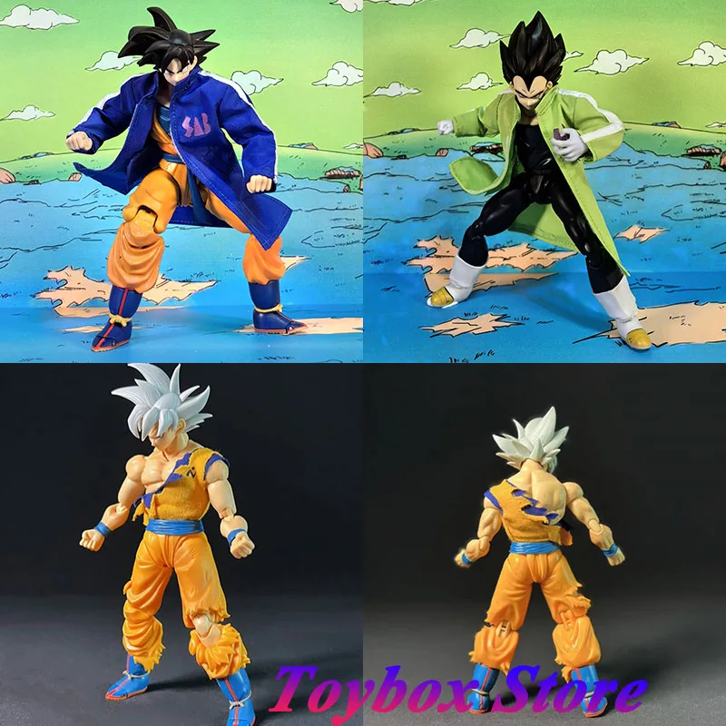 SHF масштаб 1/12 аниме Wu Kong синяя зеленая желтая разрывная жилетка для экшн-Фигурки 6