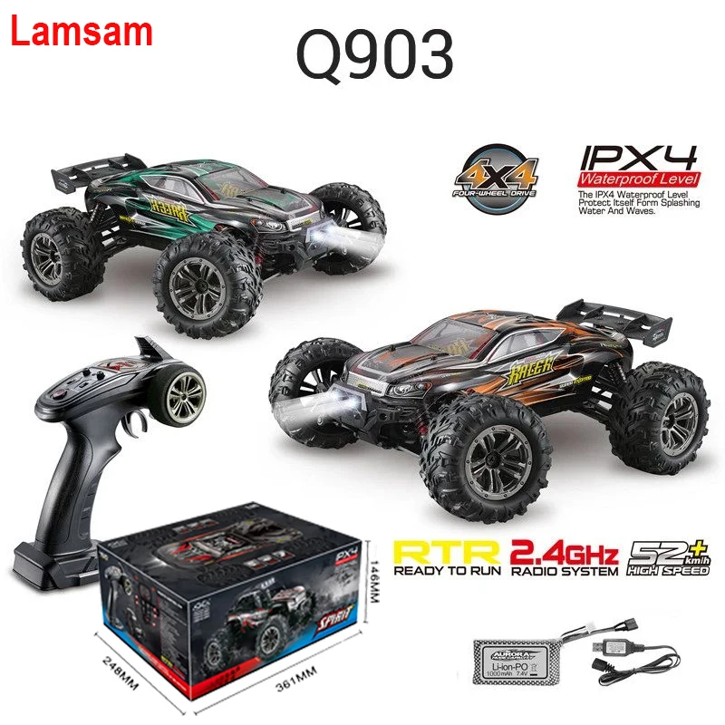 XinLehong Q903 Радиоуправляемая машина 1:16 2,4G 4WD 52 км/ч