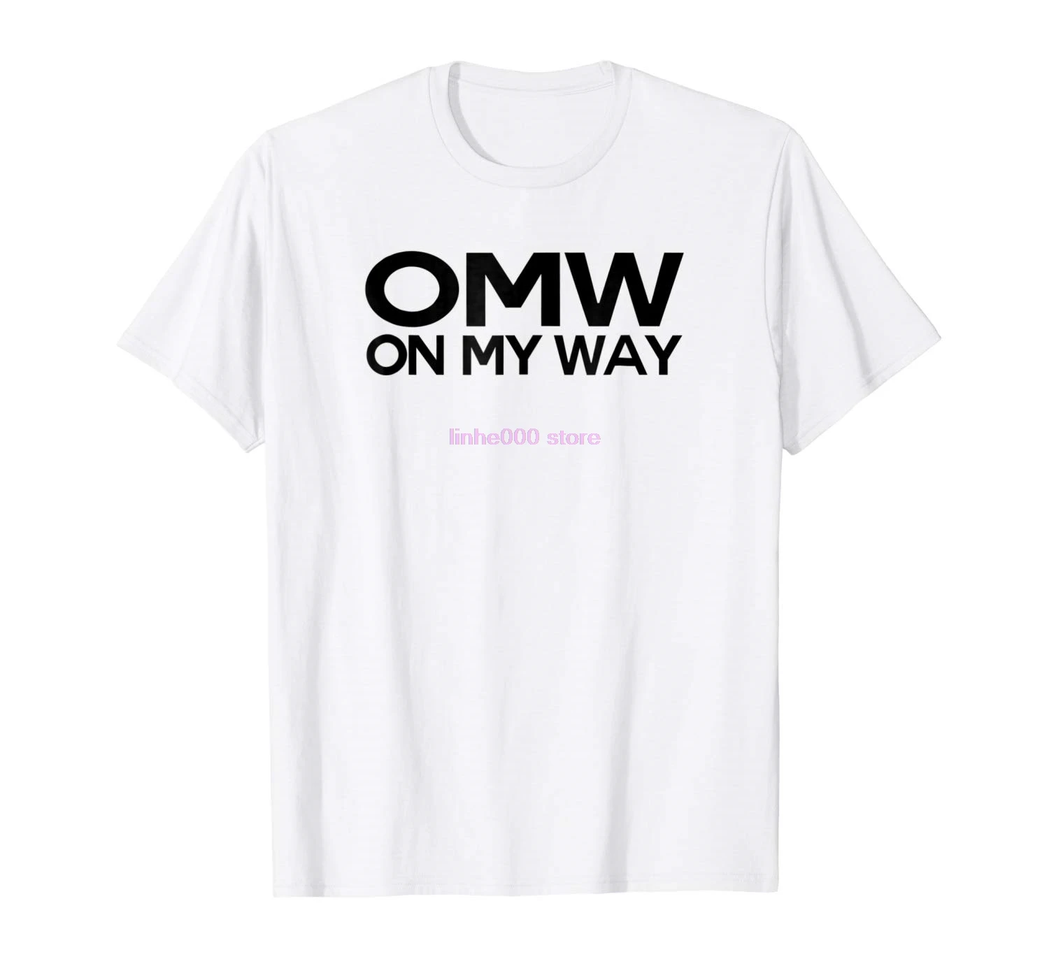 

Брендовая мужская Футболка GILDAN Omw On My Way Graphic