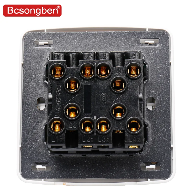 CXFG международный стандарт поп-переключатель настенный светильник ель света