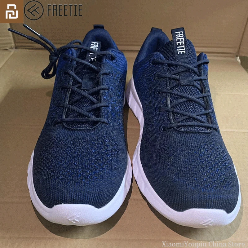 

Youpin FREETIE Sports Shoes Fly Weaving Lightweight Ventilate Elastic sneakers Breathable Refreshing City Running Sneaker Man