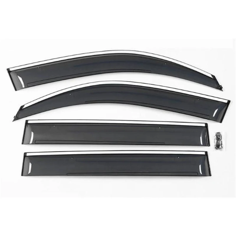 CEYUSOT для 4 шт. нового Volvo XC60 оконный козырек 2018-2021 защитный боковых окон от солнца