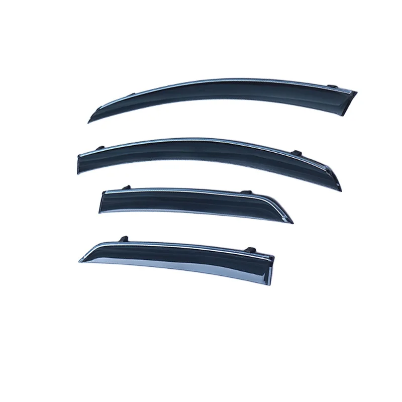 Фото Дефлекторы окон (ветровики) для Toyota Yaris XP90 2005-2010 №5
