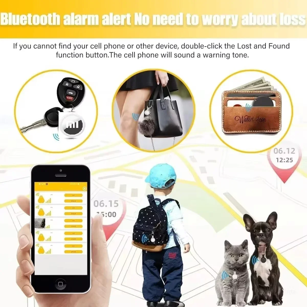 Мини GPS-локатор Xiaomi Bluetooth 4 0