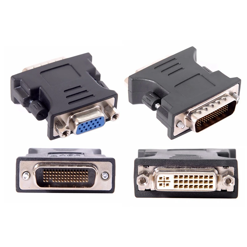 

DMS-59Pin Male To 15Pin Extension Adapter For PC VGA RGB Female Card & Lfh 24 + 5 Dms-59Pin Male To Dvi Female Extension Adapter