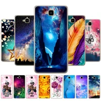 for honor 4c pro case cover for y6 pro 2015 case soft silicon back tit l01 tit tl00 phone starry sky