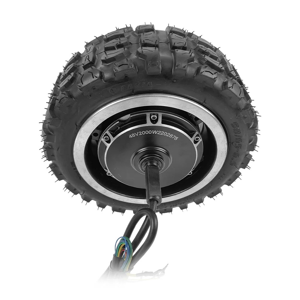 11-дюймовый электрический мотор-концентратор колеса 48 В 72 1000 Вт 2000 одновальный для
