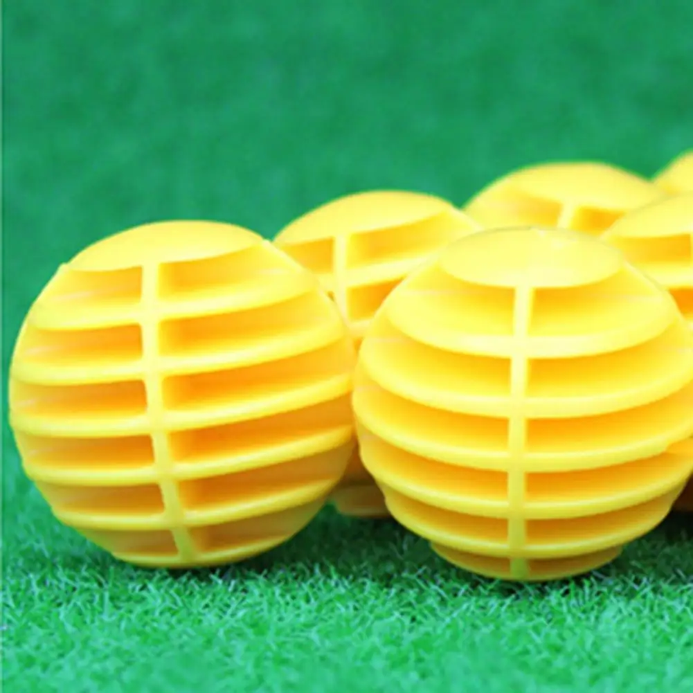 

Bright Color 5Pcs Novelty Realistic Feel Golf Training Ball Portable Golf Ball Unscented for Golfer