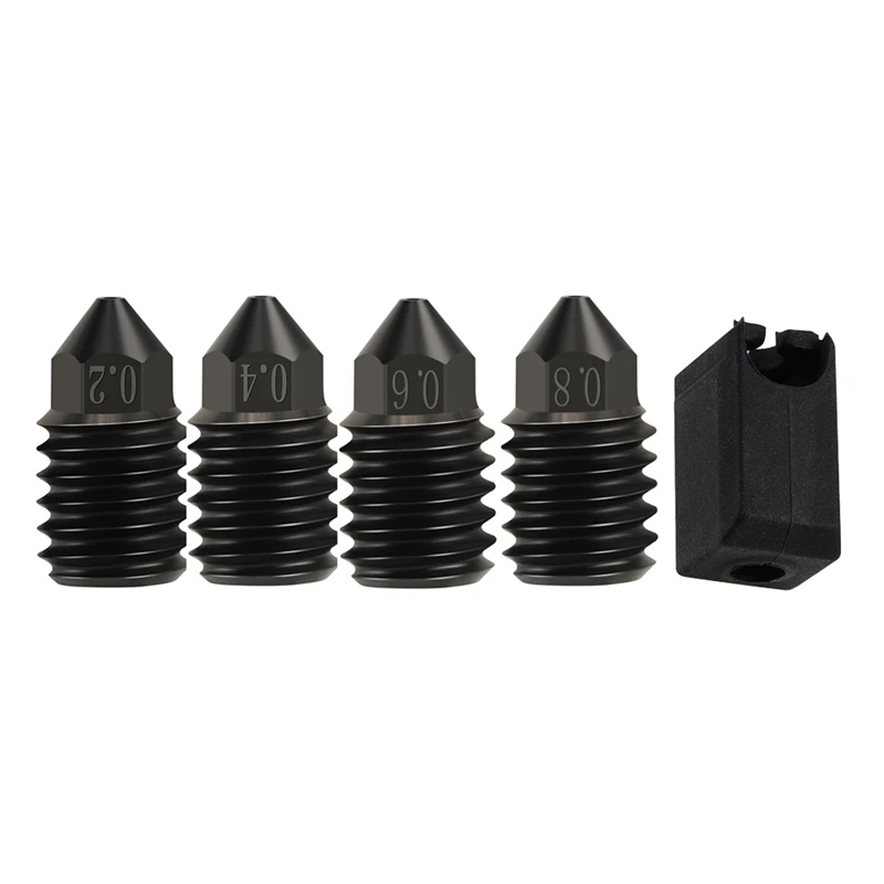 

Подходит для экструзионной головки Tuozhu Bambu Lab X1C P1P, насадка из закаленной стали с горячим концом, запасные части для высокотемпературных компонентов
