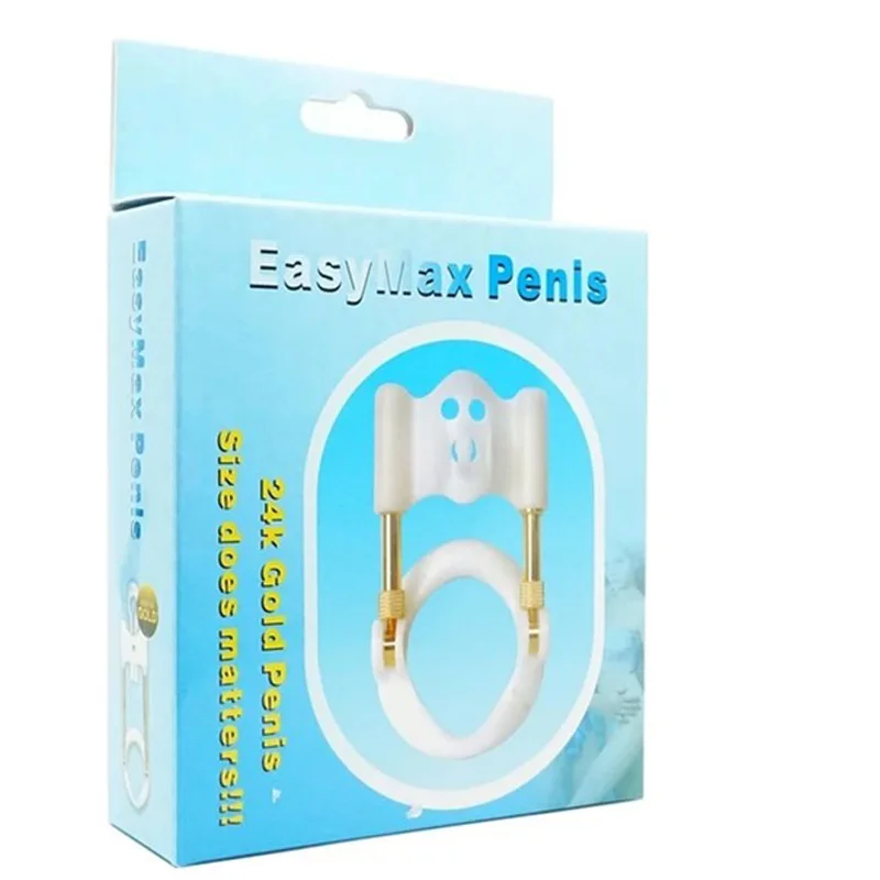 Новое устройство для увеличения пениса Easymax 24K Gold, удлинитель пениса для мужчин, устройство для увеличения пениса