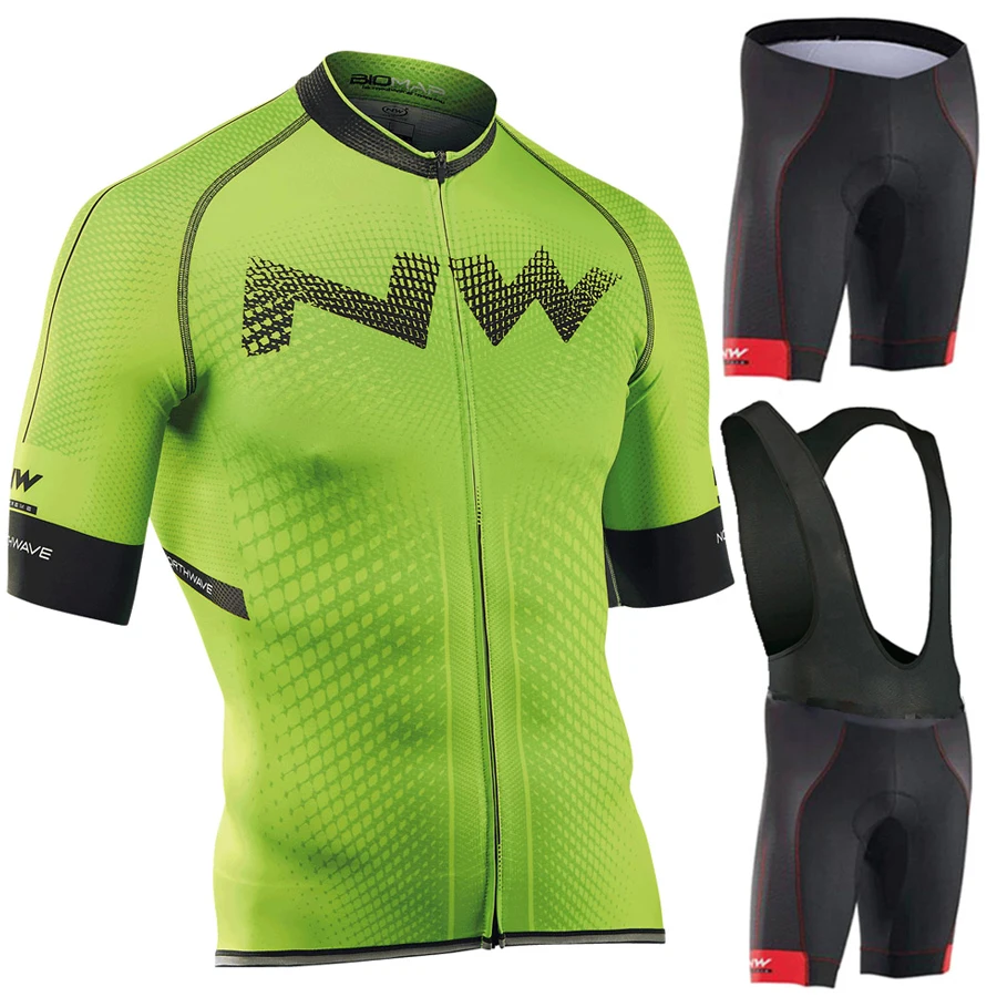 

Cycling Jersey Pro 2023 NW Northwave Men's Pants Gel Summer Clothes Man Clothing Outfit Set Bib Tricuta Mtb Bike Uniform Blouse