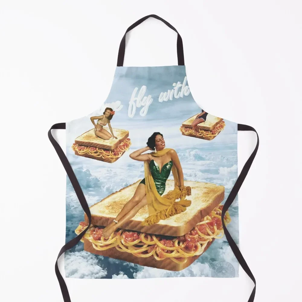 Sandwich Airlines /// Приходите с нами! Фартук персональным логотипом Ресторан