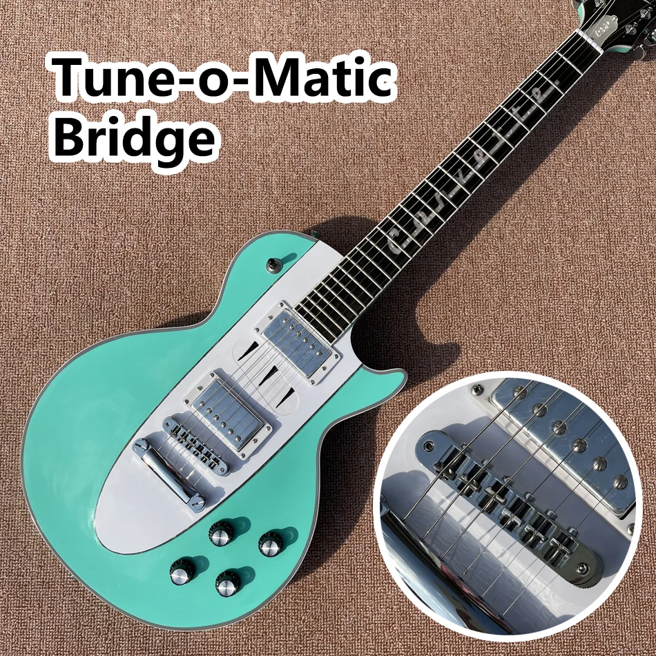 

Custom LP Electric Guitar, Rosewood Fingerboard, Frets Binding, Chrome Hardware, Tune-o-Matic Bridge, Free Shipping