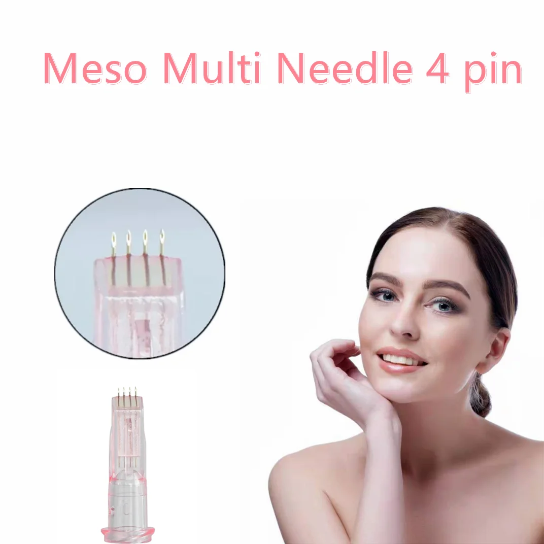 

Mesotherapy Crystal 4/5/9 Pin Multi Needles For Meso Gun Injection Dermal Filler Skin Booster new