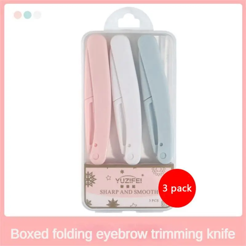 

Триммер для бровей, нож для бровей для начинающих, нож для стрижки бровей, складной триммер для бровей, триммер для бровей против царапин