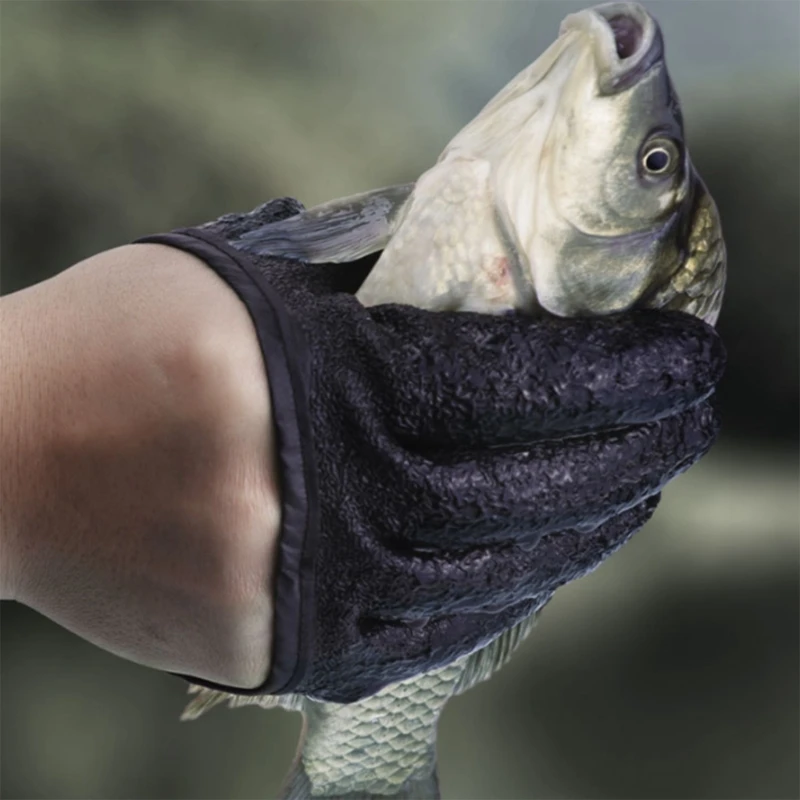 F1FD Рыболовные снасти Рыболовная профессия Левая правая рука перчатки с магнитом