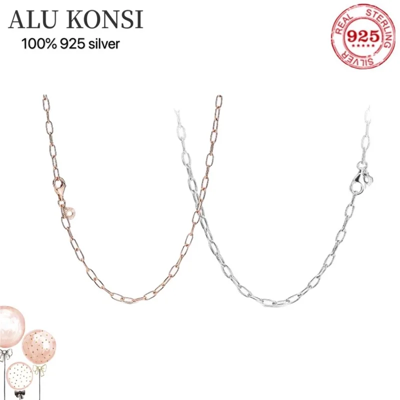 

Женское ожерелье из серебра 100% пробы, с подвеской-кастрюлей