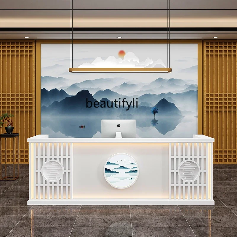 Новый китайский кассиер барный счетчик магазин массажа для ног Массажная