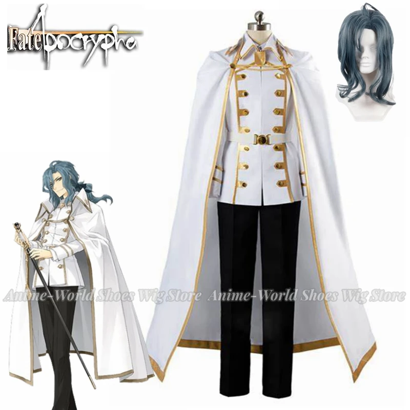 

Anime Fate Apocrypha Darnic Prestone Yggdmillennia White Anime Cosplay Costumes Halloween costume Wig