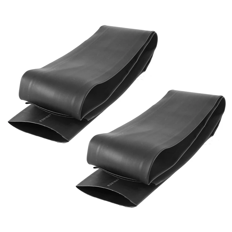 

2X 1M Polyolefin Heat Shrinkable Tube Sleeving 2:1 Shrink Ratio Dia 50Mm