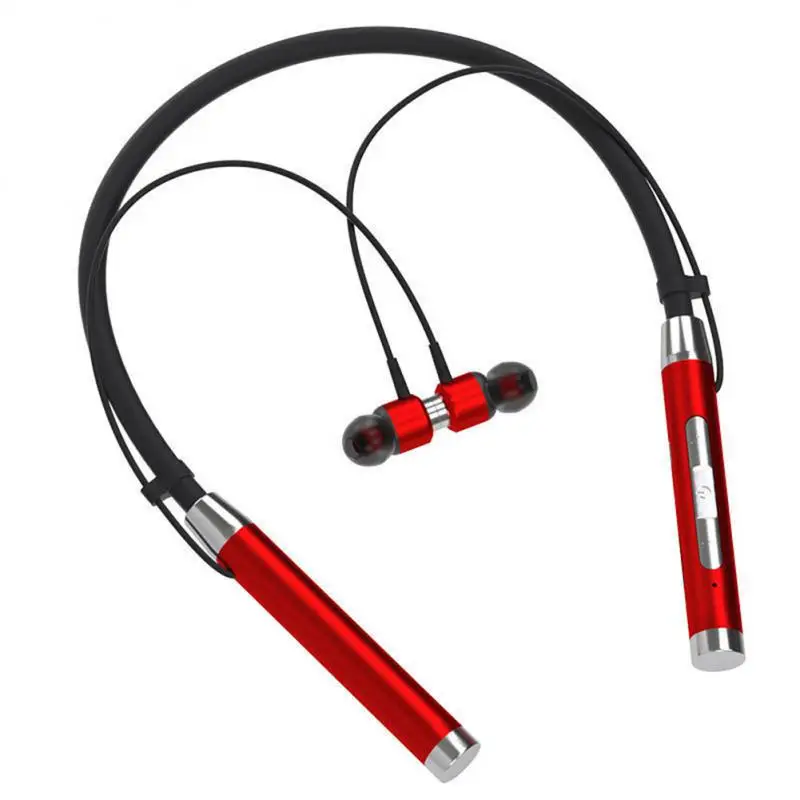 

Wireless Earphone Neckband Sports Earbud New Bluetooth-compatible Headset Neck Hanging Subwoofer Running Headphones D02