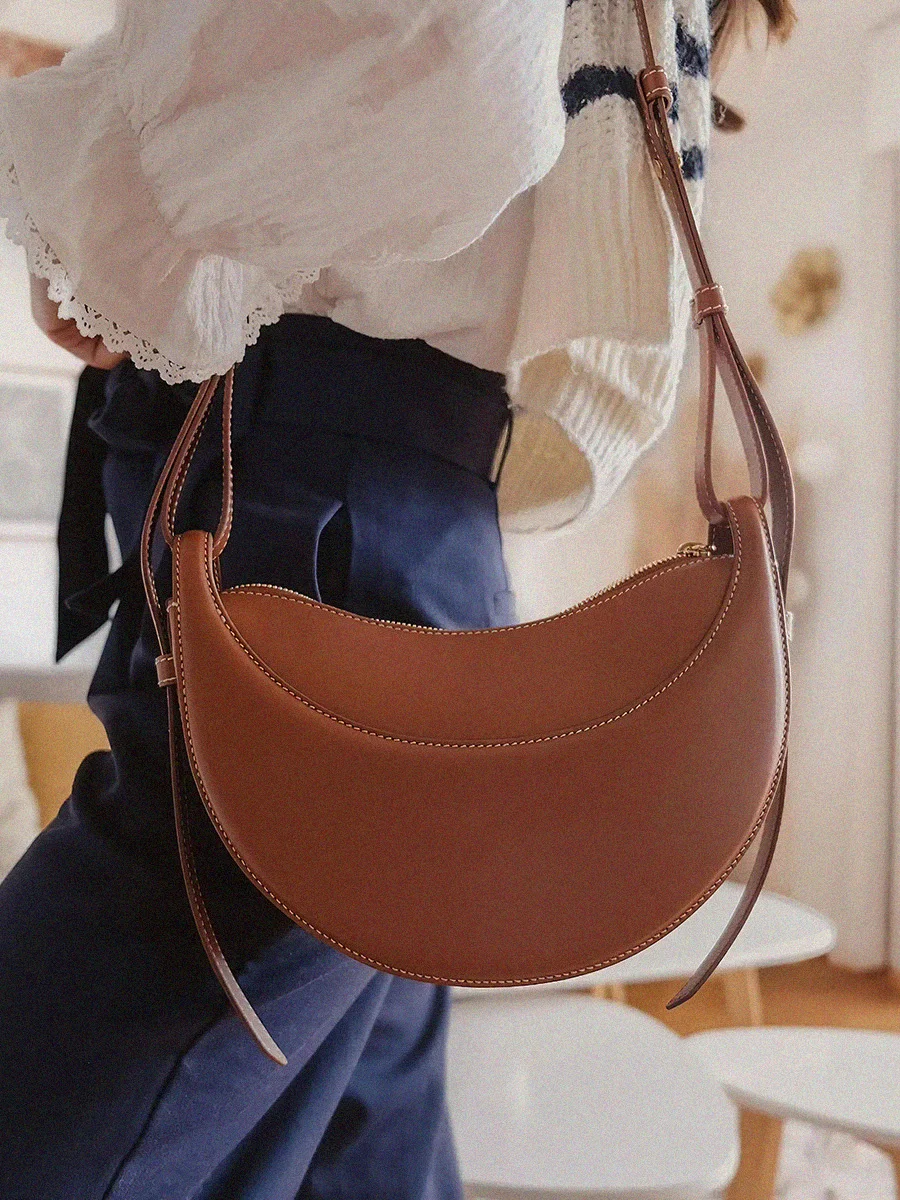 

Сумка на плечо женская кожаная, роскошный мессенджер, дизайнерский саквояж на плечо, винтажная модная сумочка, 2022