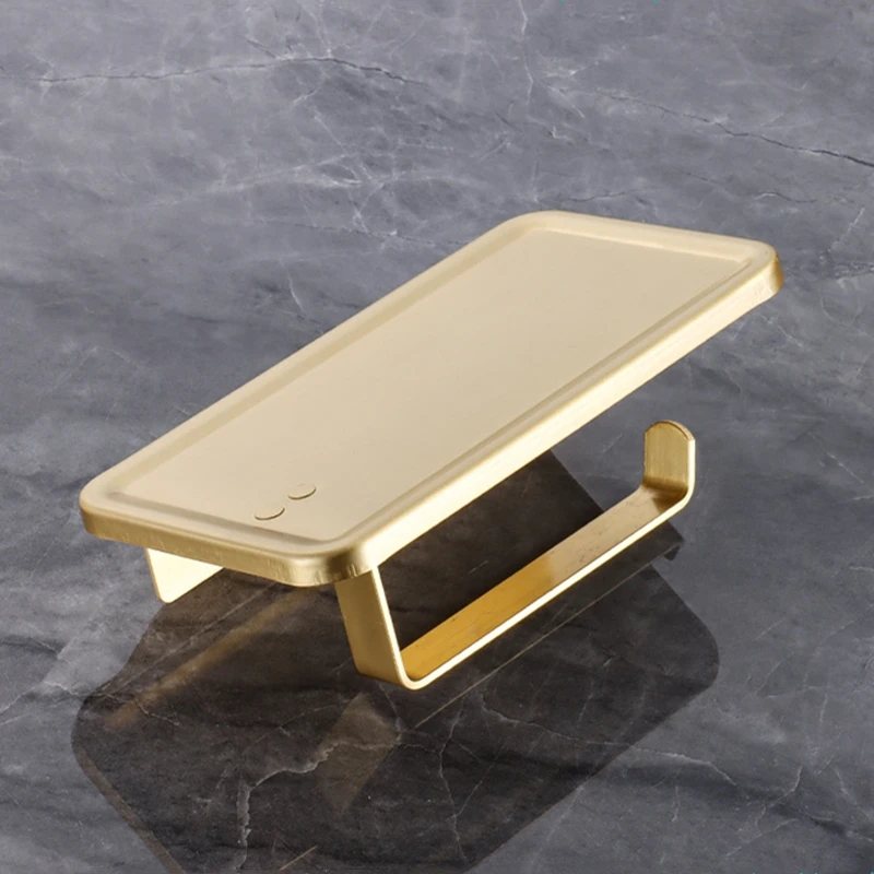 1 шт. алюминиевый держатель для туалетной бумаги