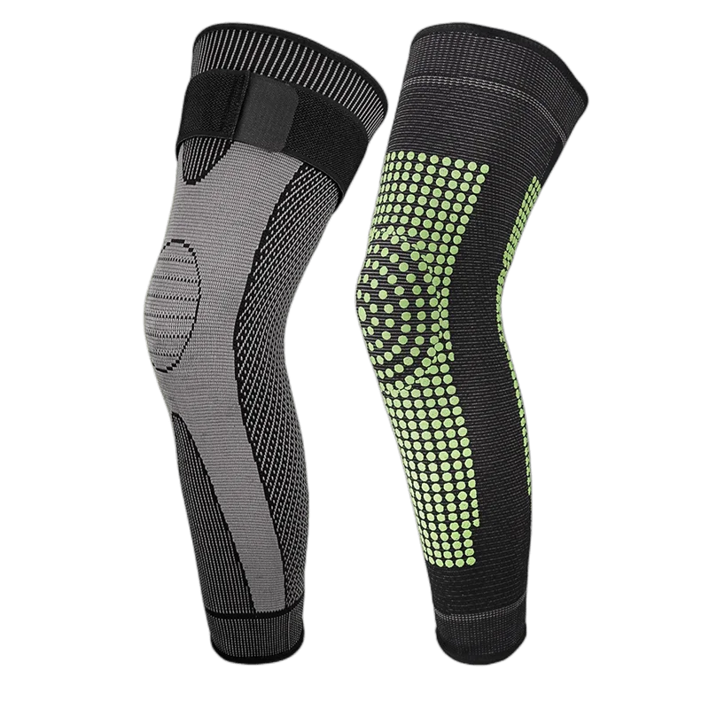 

1 Pair Full Leg Warmer Compression Leg Sleeve Long Knee Sleeves Basketball Arthritis Cycling Sport Football Orthopedic Knee Pad
