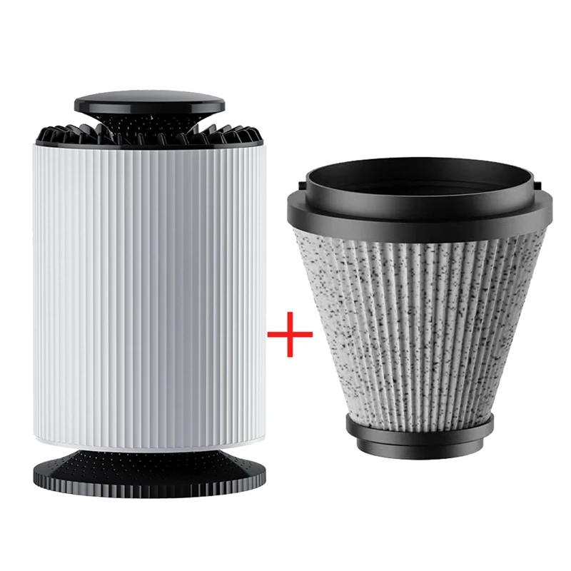 

USB Air Purifier With Filter Elements Household 2-In-1 Desktop Smoke Removal Formaldehyde Removal Night Light Purifier