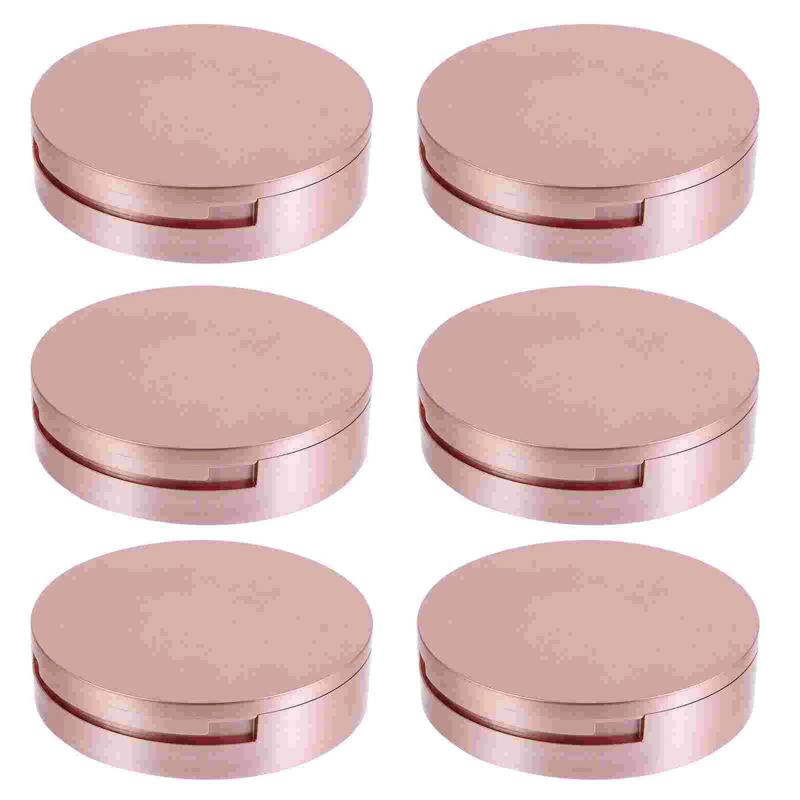 

Eyelash Case Box Lash Packaging Organizer Storage Travel Container Empty Round False Cases Mirror Circle Eyelashes Boxes Display